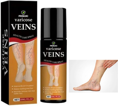 Prinuki Varicose Veins Spray – Organic Herbal Solution for Tired Legs Spray(50 ml)