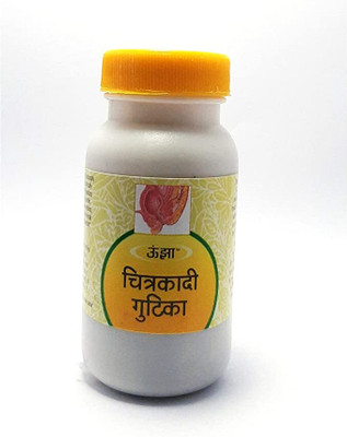 Unjha CHITRAKADI GUTIKA 80 Tab pack of 2 Tablets(2 x 80 Units)