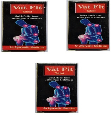 Hridayam Ayurveda Vat Fit Tablets Pack of 3 Pc Tablets(3 x 10 Units)