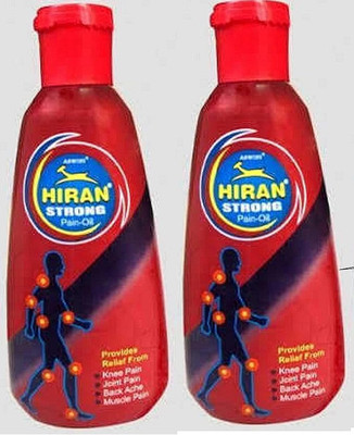 aswini Hiran Strong Pain Oil Liquid(2 x 80 ml)