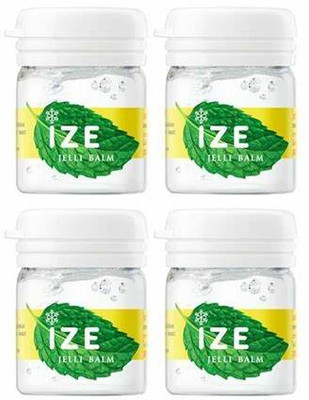 Ize Jelli Balm Inhalation Relieve Dizziness & Insect Bites 7g (Pack Of 4)(Imported) Balm(4 x 7 g)