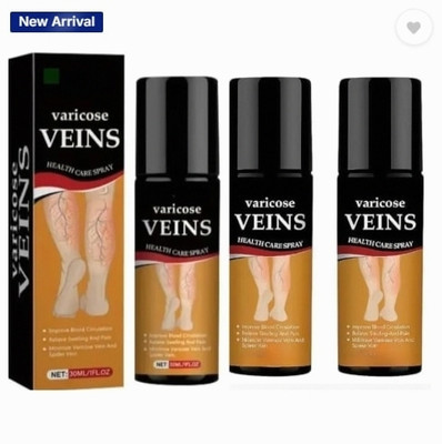 BIFRRUTANT varicose veins liquid herbal leg support Spray(3 x 50 ml)