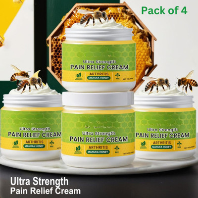 Bee Venom V Joint & Leg & Shoulder & Knees Pain Relief MahaPack Cream(4 x 100 g)