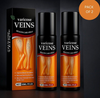 herbrogenic herbal instant vein pain relief spray Spray(2 x 15 ml)