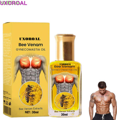 uxoroal Herbal Oil for Men’s Chest Firming & Pain Relief Liquid(30 ml)