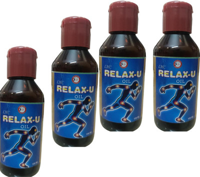 lavanya health care Relax-U Oil Quick Pain Relief Liquid(4 x 100 ml)