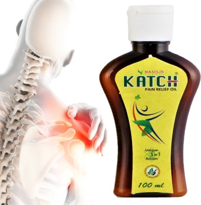 Masolin Herbal Katch Pain Relief Oil - 100ml* Liquid(100 ml)