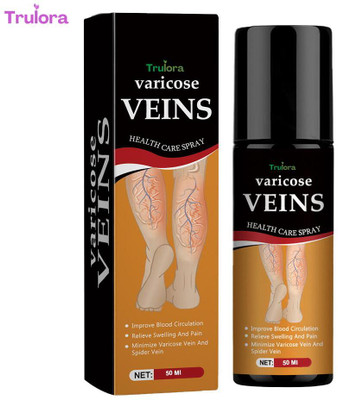 Trulora vericose vein spray soothing effect for restless and heavy legs Liquid(2 x 25 ml)