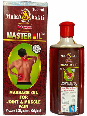 HARBORZA Mahashakti magic master oil for joint & muscle Pain pack of 1 Liquid(100 ml)