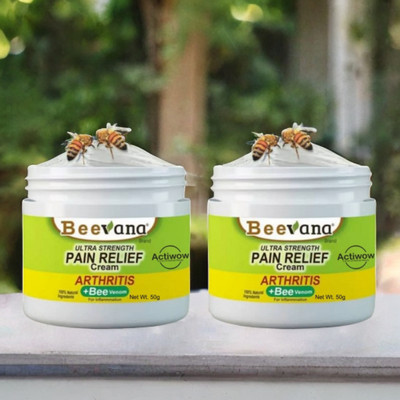 ACTIWOW BeeVana Pain Relief for Sore Lower Body Pack of 2 Cream(2 x 25 g)