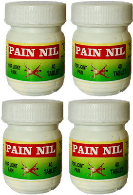 JRA Cure PAIN NIL TABLETS 40 TABLETS 4 PACK Tablets(4 x 40 Units)