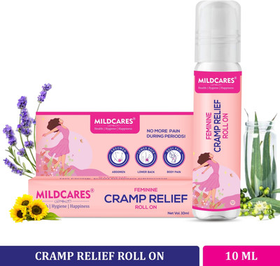 Gynocup Feminine Cramp Relief Roll On All in One (Periods, Lower Back Pain & Body Pain) Liquid(10 ml)