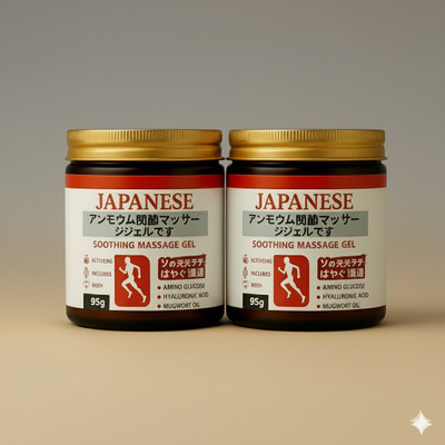 Vishmart Japanese Balm Soothing Gel Pack of 2 (95g x 2) Cream(2 x 95 g)