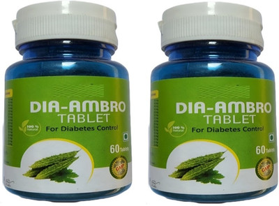 JD Swami Herbal VTM Dia Ambro Tab Pack of 2 Ps Tablets(120 g)