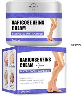 ACTIWOW Varicose Veins Smooth Texture Plant Cream Cream(30 g)