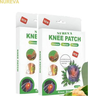nureva All-Day Relief Knee Patch for Pain - Pack of 2 Plaster & Patch(2 x 10 Patches)
