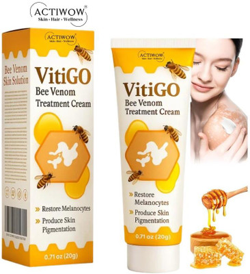 ACTIWOW Vitigo Bee Venom Cream for Elbow Skin Tone Z01 Cream(100 g)