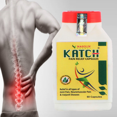 Masolin Herbal Katch - Ayurvedic Pain Relief Capsules 60Caps Capsules(60 Units)