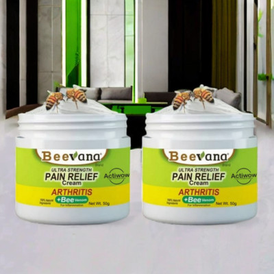 Bee Venom Relief for Hip & Knee Joint Pain Pack of 2 Cream(2 x 50 g)