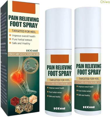 CHIWA Joint Relief Spray | To Refresh Sore Aching Feet Spray(2 x 100 ml)