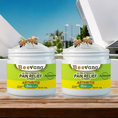 ACTIWOW BeeVana Muscle Pain Relief for Active Recovery Pack of 2 Cream(2 x 25 g)
