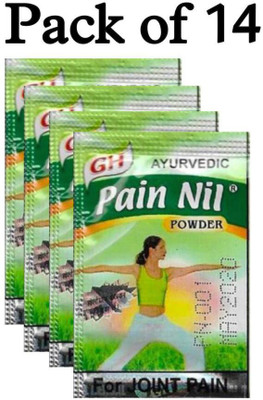 Quickbits Pain nil Ayurvedic herbal for jont pain-14 Pouch Powder Powder(14 x 1 Units)