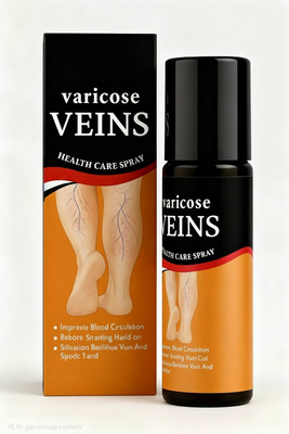 Vishmart Varicose Veins Spray Pack of 1 90ml Herbal Vein Support Spray(90 ml)