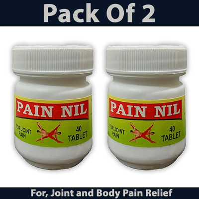 MUKHTI CARE PAINNIL TABLET PACK OF 2 Tablets(2 x 40 Units)