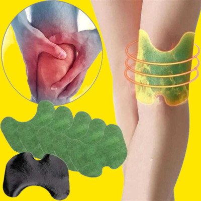 FlyTouch Joint Knee Pain Relief Products Natural Wormwood Extract Patch For Knee AQ Plaster & Patch(10 x 1 Patches)