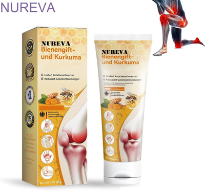 nureva Herbal Pain Balm – Bee Venom Neem Formula Cream(100 g)