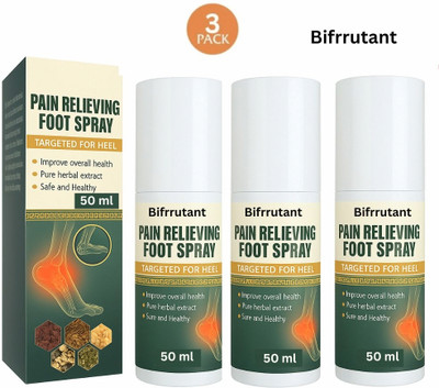 BIFRRUTANT swollen aching feet spray pain relief therapy for swollen aching toes Spray(3 x 50 ml)