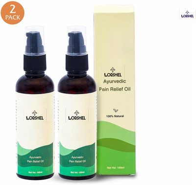 LORSHEL Tulir Natural Pain Oil : Pain relief massage oil & Herbal pain oil Spray(2 x 100 ml)
