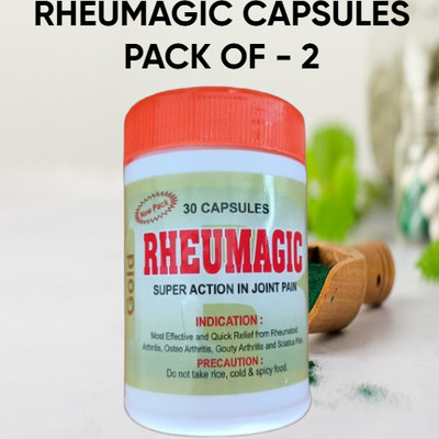 MUKHTI CARE Rheumagic gold Super action in joint pain capsule PACK OF 2 Capsules(2 x 30 Units)