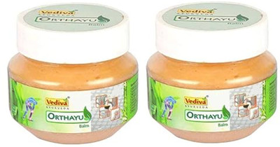 Orthayu Balm Ayurvedic knee pain relief balm pack-2 Balm(2 x 100 g)