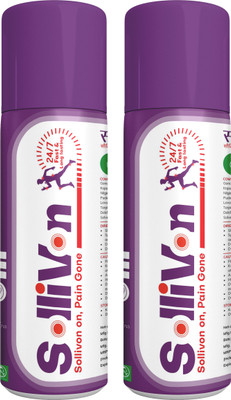 sollivon Herbal/Ayurvedic Pain Relief Spray(2 x 75 ml)