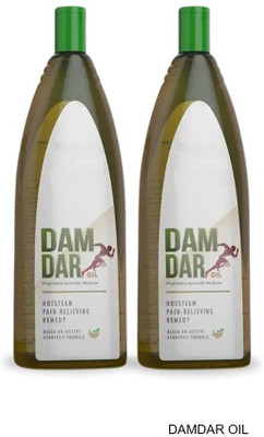 damdar Natural Oil for Pain-Free Joints & Muscles Liquid GT33 Liquid(2 x 100 ml)