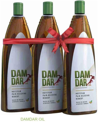 damdar Relief Oil for knee, joint & muscle pack of 3 KI19 Liquid(3 x 66.67 ml)