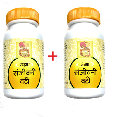 Unjha Sanjivani Vati 80Tab pack of 2 Liquid(2 x 80 Units)