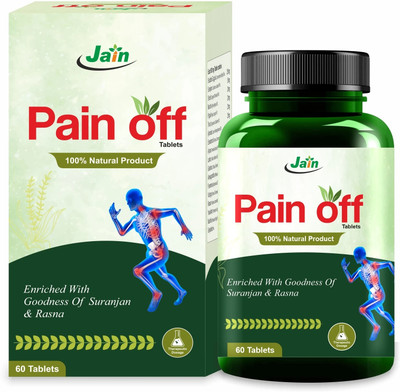 Jain Pain Off Tablets - 60 Count Tablets(60 Units)
