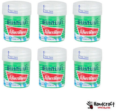 Poy Sian PIM-SAEN IMPORTED BALM OIL 8 ML- 6 Pack PACK OF 12 Balm Balm(6 x 8 ml)