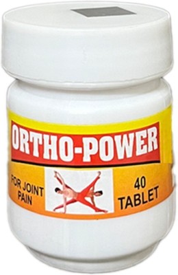 Vrukie orthopower tablet Ayurvedic for Joint/body/back pain pack of 1x 40 Units Tablets(40 Units)