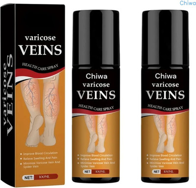 CHIWA Vericos Spray | Crafted Natural Swelling Relief Aid Spray(2 x 100 ml)