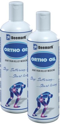 DEEMARK Ortho Oil - Instant Pain Relief for Frozer joints (100ml pack of 2) Liquid(2 x 100 ml)