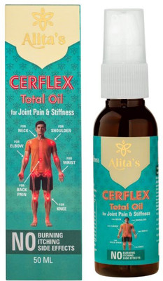 Alita Nutraceuticals Cerflex Total Oil for Joint Pain & Stiffness Relief – 50ml Liquid(50 ml)