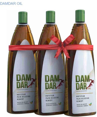 damdar Oil Herbal Relaxation Support for Neck DF01 Liquid(3 x 66.67 ml)