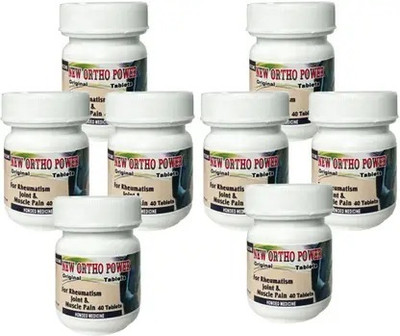 HARBORZA Ayurvedic new ortho power pack of 8 Tablets(8 x 40 Units)