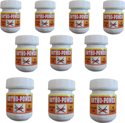 Vrukie Ayurvedic Ortho Power New Tablet (10x 40 Units) Tablets (10x 40Units) Tablets(10 x 40 Units)