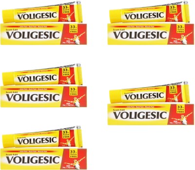 NG MART VOLIGESIC PAIN RELIEF GEL FOR JOINTS & MUSCLES PAIN EXPERT PACK OF 40g x 5 Gel(5 x 20 g)