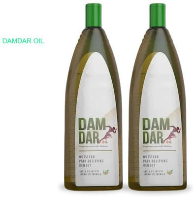 damdar Oil Herbal Relaxation Support for Neck LO107 Liquid(2 x 100 ml)