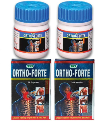SB Herbo Pharmaceutical Ortho Forte Pack of 2 (Quantity 60 Capsules) Capsules(2 x 30 Units)